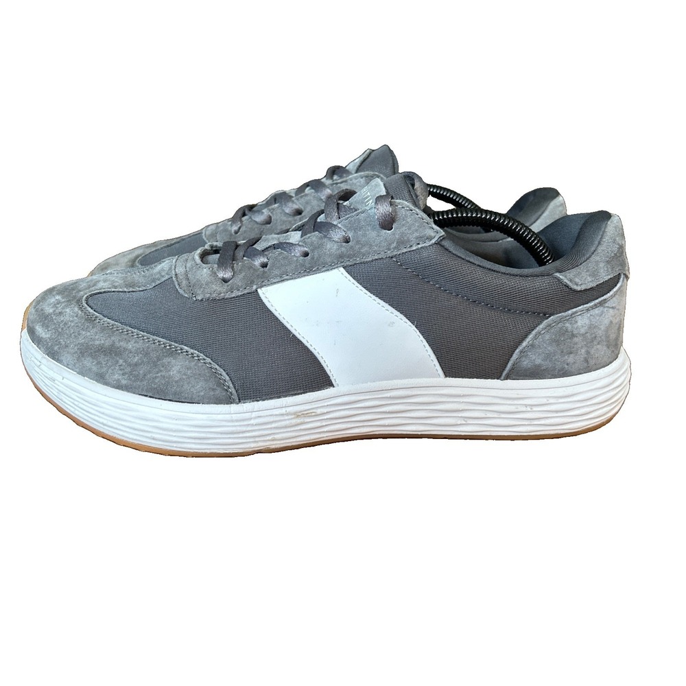 Whitin S83 Men's Gray Suede Mesh Sneakers Size EU 45 | US 12
